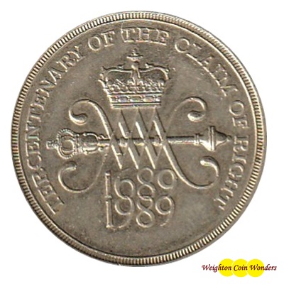 1989 £2 Coin - Tercentenary of the Claim of Right